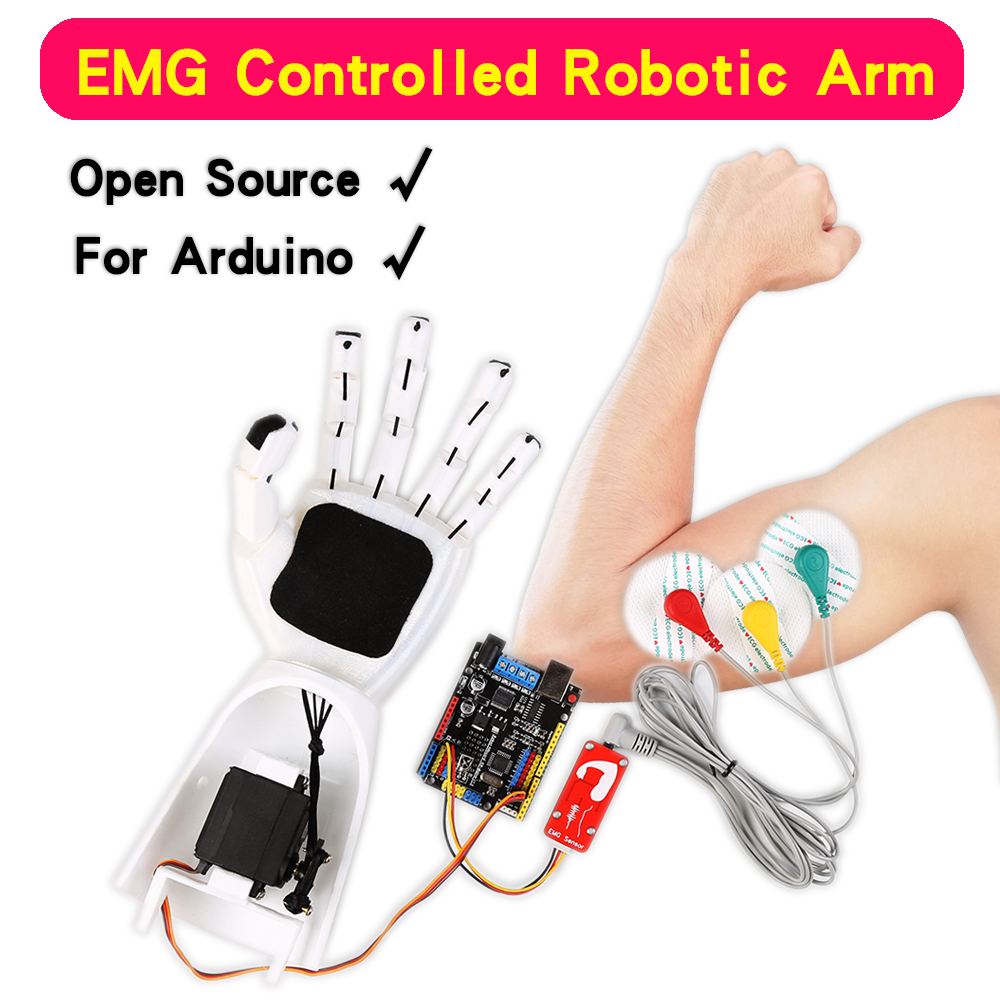 Arduino Robot - جهاز استشعار ذراع آلي كهربائي ،