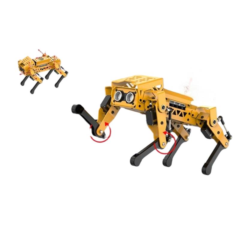 Arduino Robot - روبوت الكلب الذكي رباعي الأرجل بتقنية