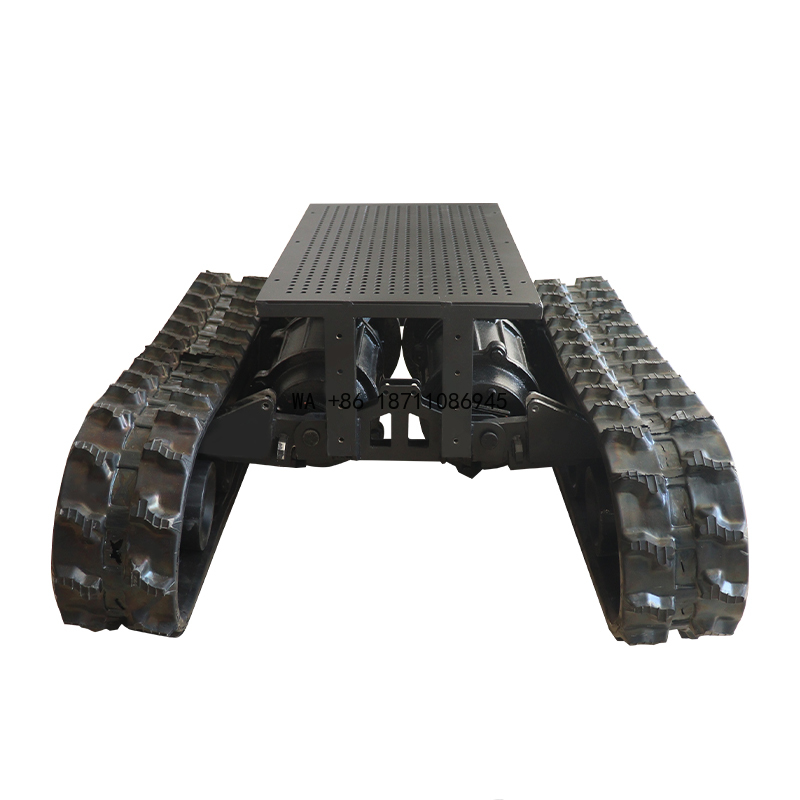 Tracked Robot Chassis - هيكل روبوت لف الكابلات تحت الماء