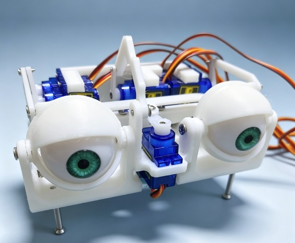 Arduino Robot - عين روبوتية قابلة للبرمجة، عين ميكانيكية