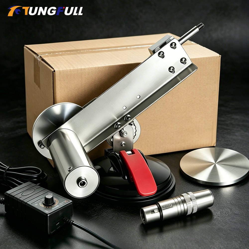 Geared Motor - محرك خطي تلسكوبي صغير من TUNGFULL