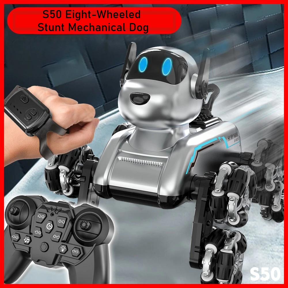 Robot Wheel - S50 روبوت ذكي الكلب لفتة الاستشعار