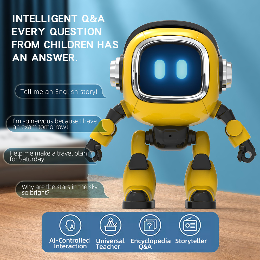 Robot Remote Control - روبوت DeepSeek AI للتحكم الصوتي الذكي،