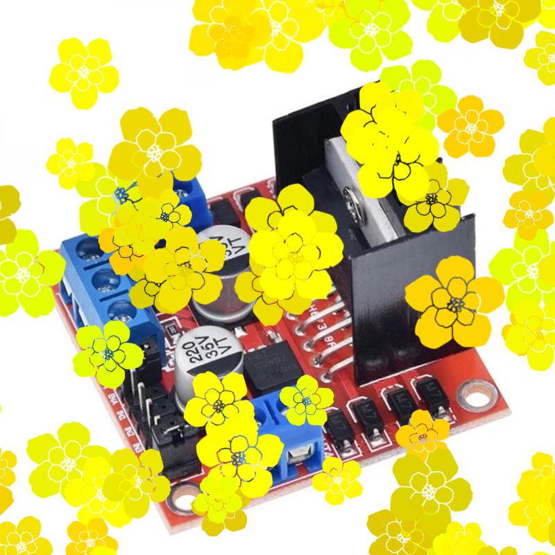 L298N Module - 1/2/5 قطعة L298N لوحة للقيادة وحدة