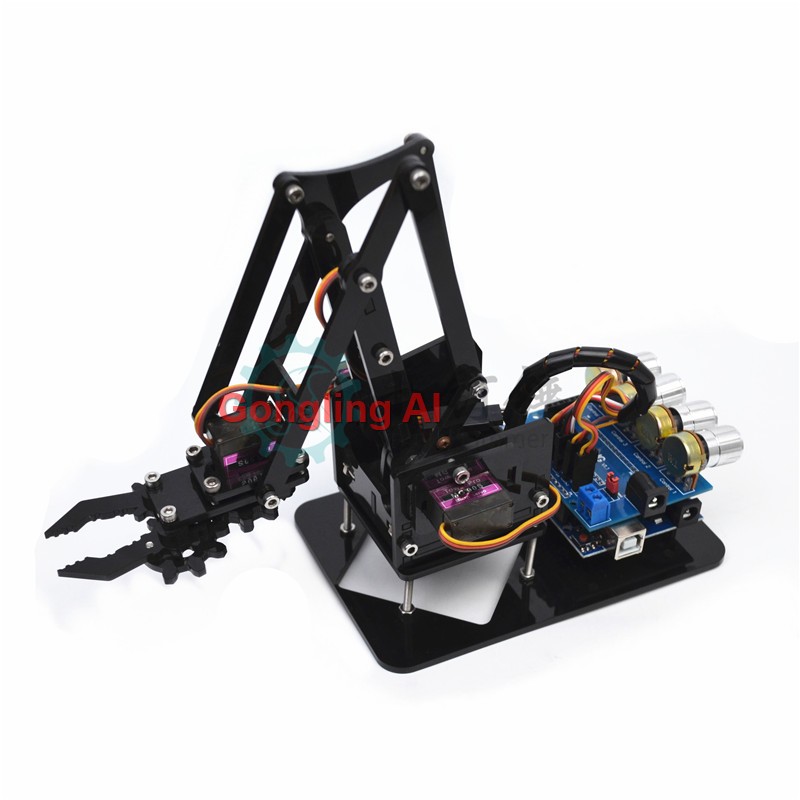 Arduino Robot - ذراع روبوت ميكانيكي STEM بـ 4