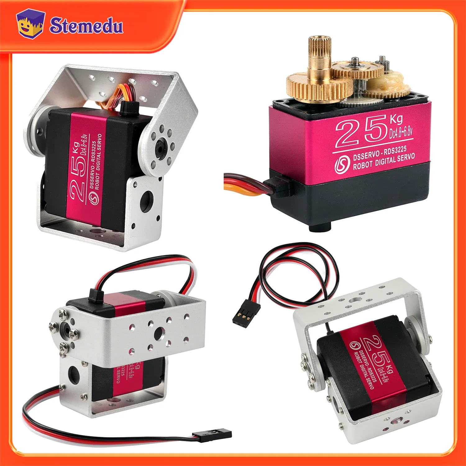 Servo Bracket - 25 كجم روبوت أجهزة رقمية عزم