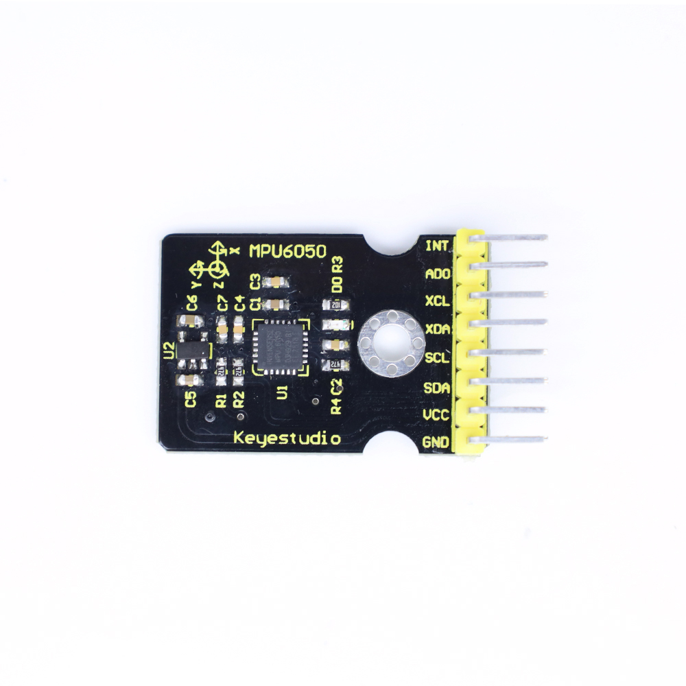 Accelerometer Mpu6050 - وحدة جيروسكوب المحور ومقياس التسارع لاردوينو