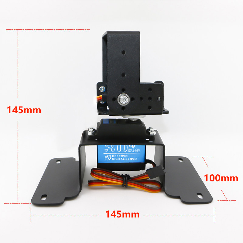 طقم حامل معدني قابل للتحريك وا - مراجعة Pan Tilt Bracket وسعره