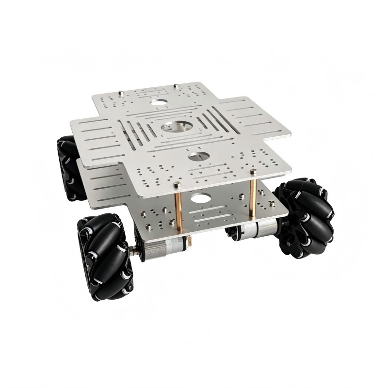 طقم سيارة روبوت بعجلات ميكانوم - مراجعة Arduino Robot وسعره