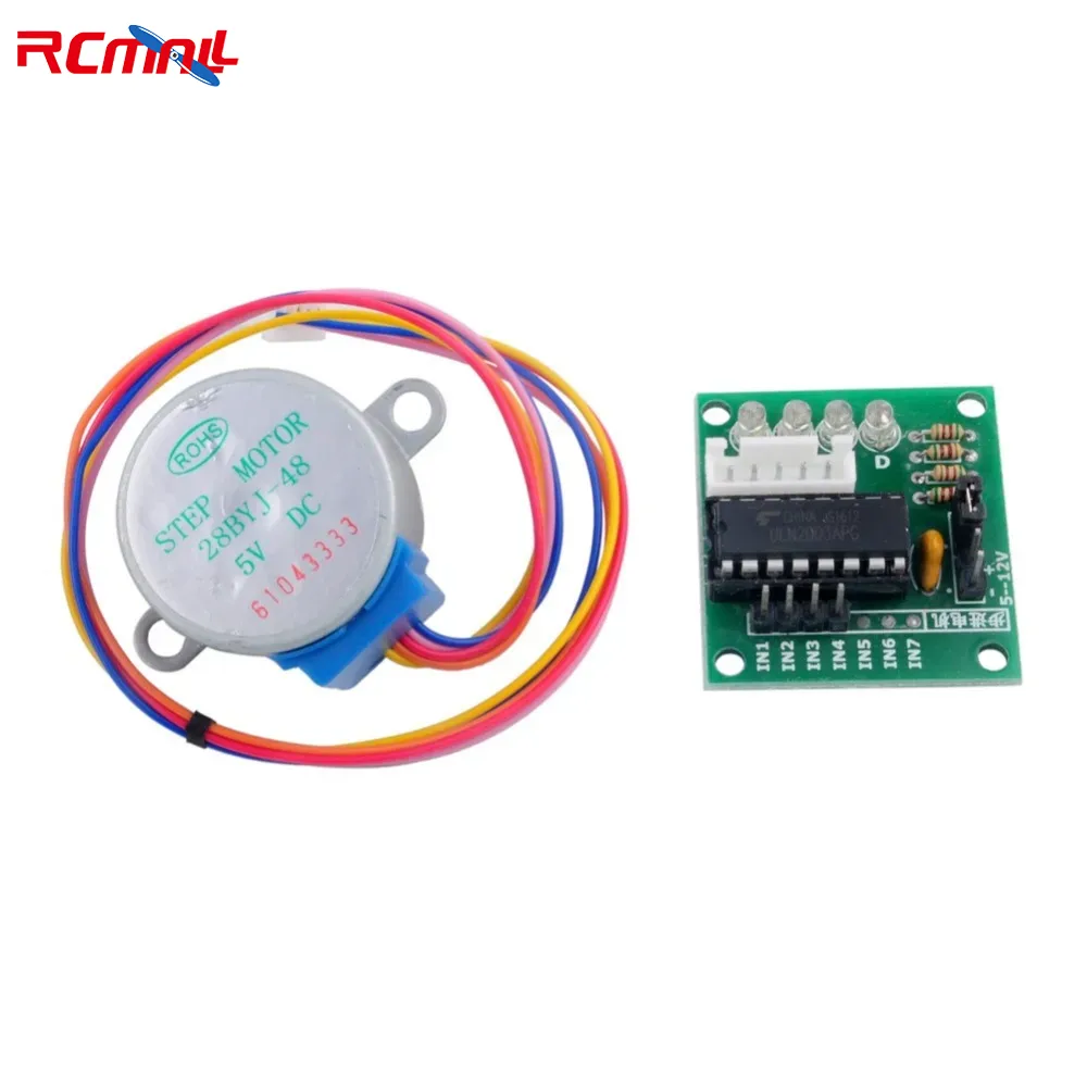 28BYJ-48 4 المرحلة تيار مستمر  - مراجعة Uln2003 Driver وسعره