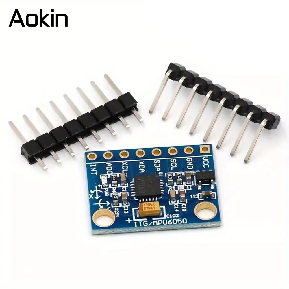 1/5/10 قطعة GY521 GY-521 MPU60 - مراجعة Accelerometer Mpu6050 وسعره