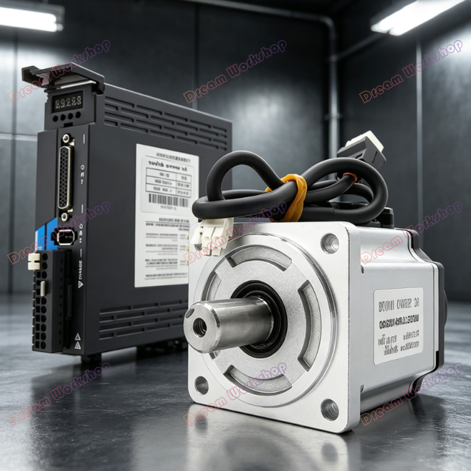 محرك سيرفو بقوة 1 كيلو واط/1.5 - مراجعة Servo Kit وسعره