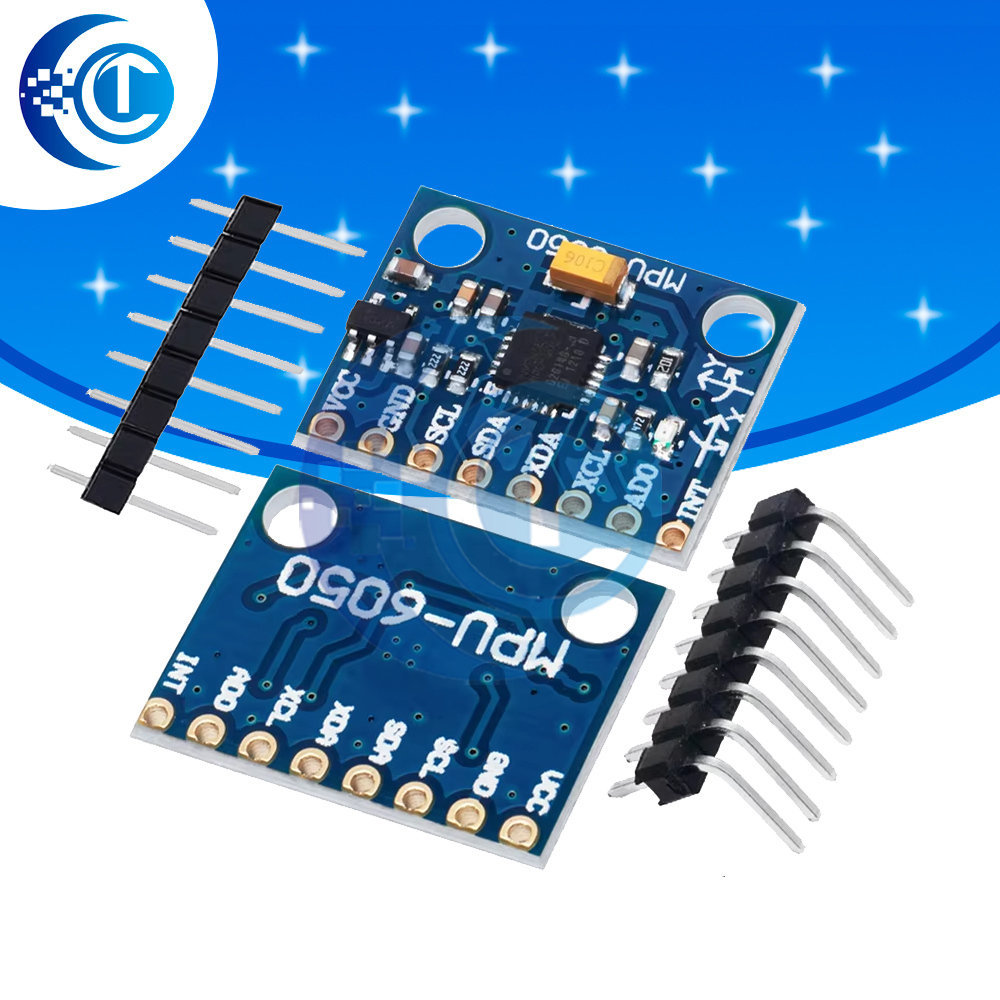 1 قطعة CLT GY-521 GY521 MPU 60 - مراجعة Accelerometer Mpu6050 وسعره
