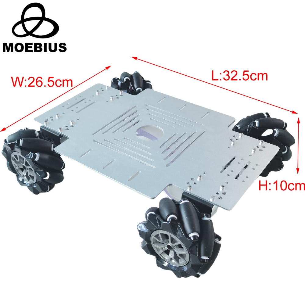 مجموعة سيارة روبوت MOEBIUS بعج - مراجعة Arduino Robot وسعره
