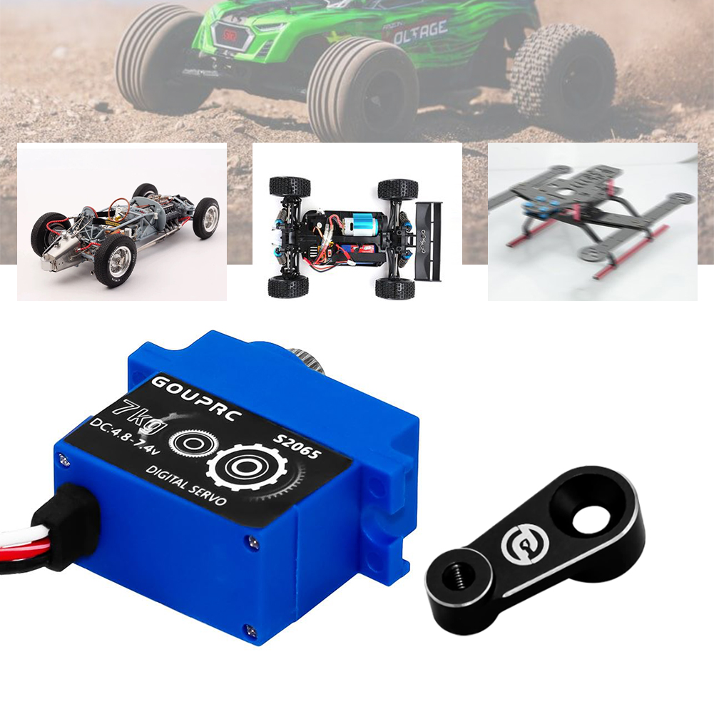 سيرفو رقمي صغير RC بوزن 7 كجم  - مراجعة Micro Servo وسعره