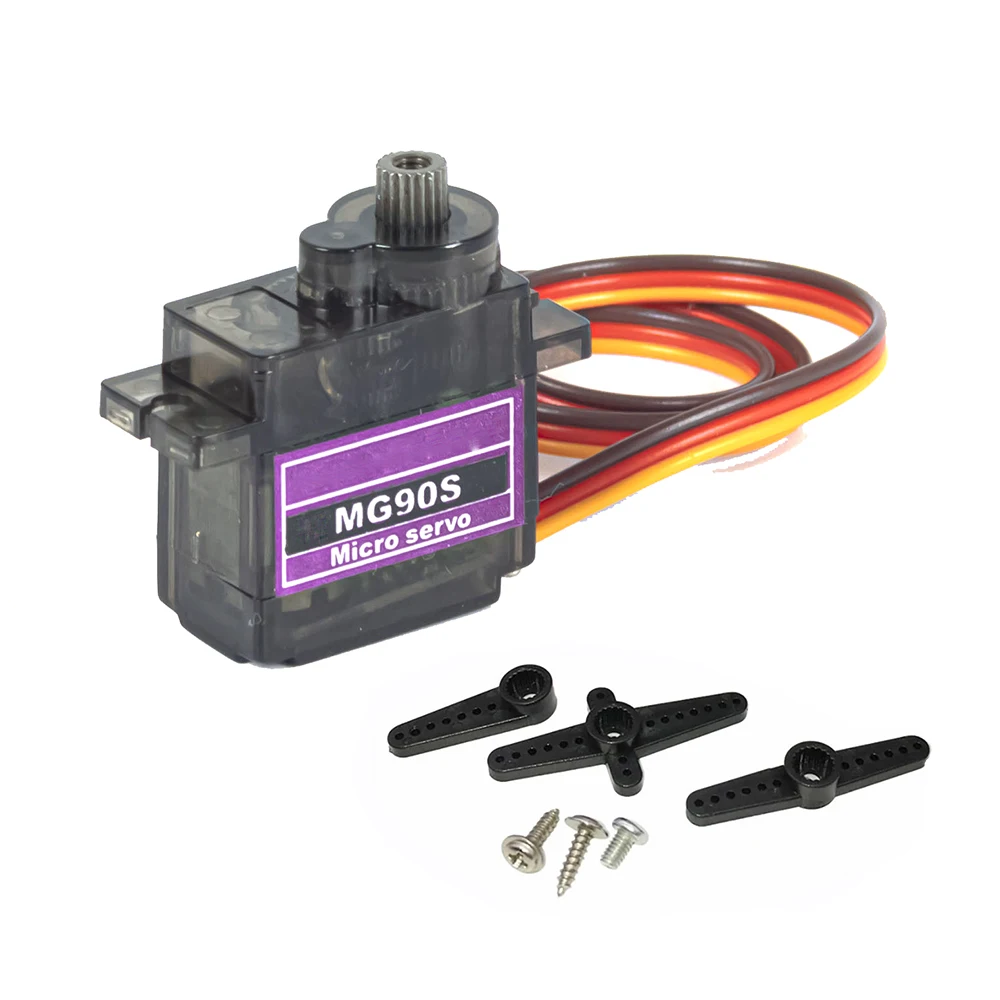 2/4/10/20/50 قطعة MG90S سيرفو  - مراجعة Micro Servo وسعره
