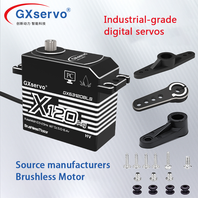 سيرفو GXservo عالي العزم IP67  - مراجعة Robot Arm Metal وسعره