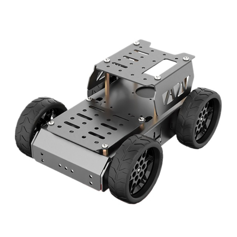عربة كهربائية بأربع عجلات بإطا - مراجعة Tracked Robot Chassis وسعره