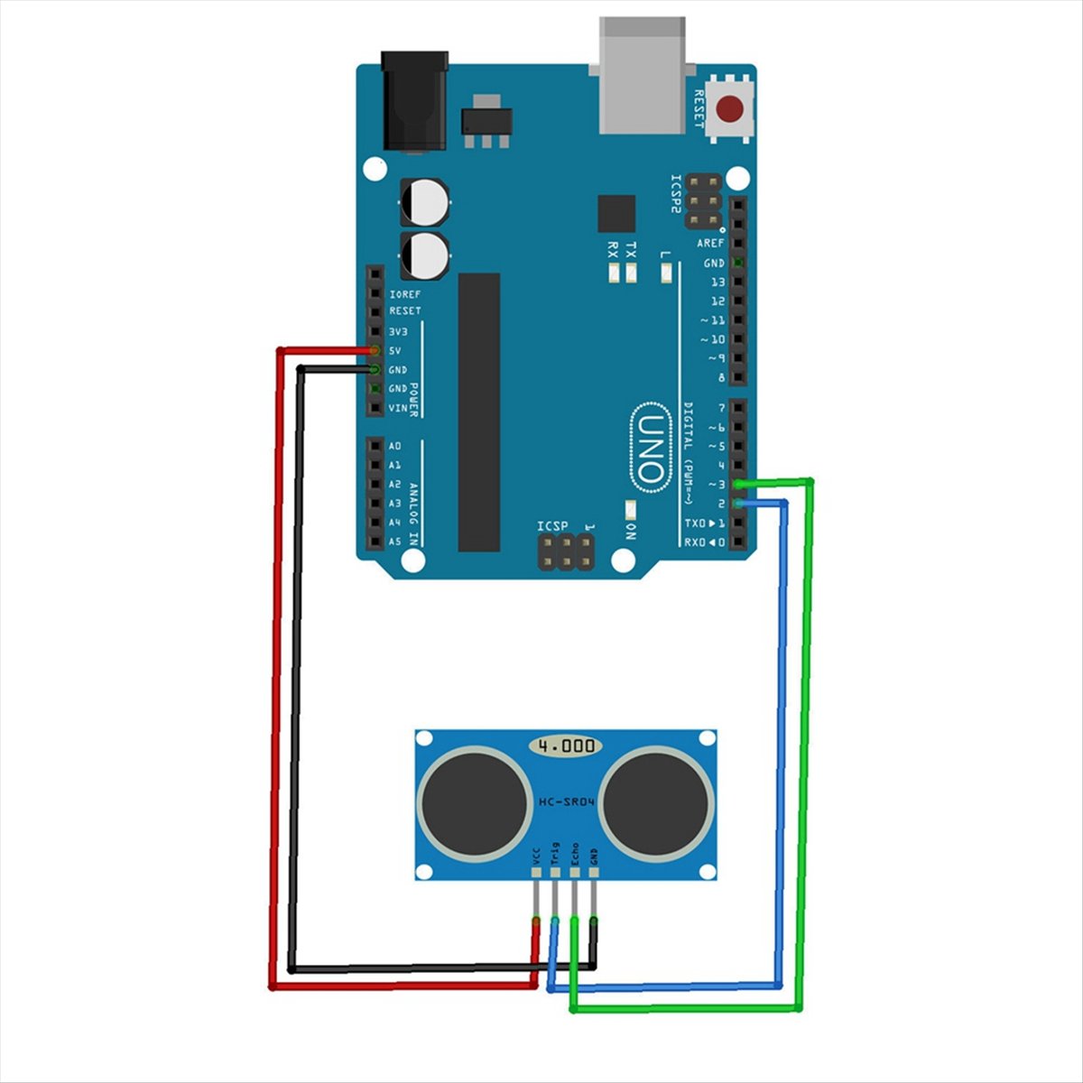 وحدة قياس المسافة بالموجات فوق - مراجعة Ultrasonic Distance Sensor وسعره