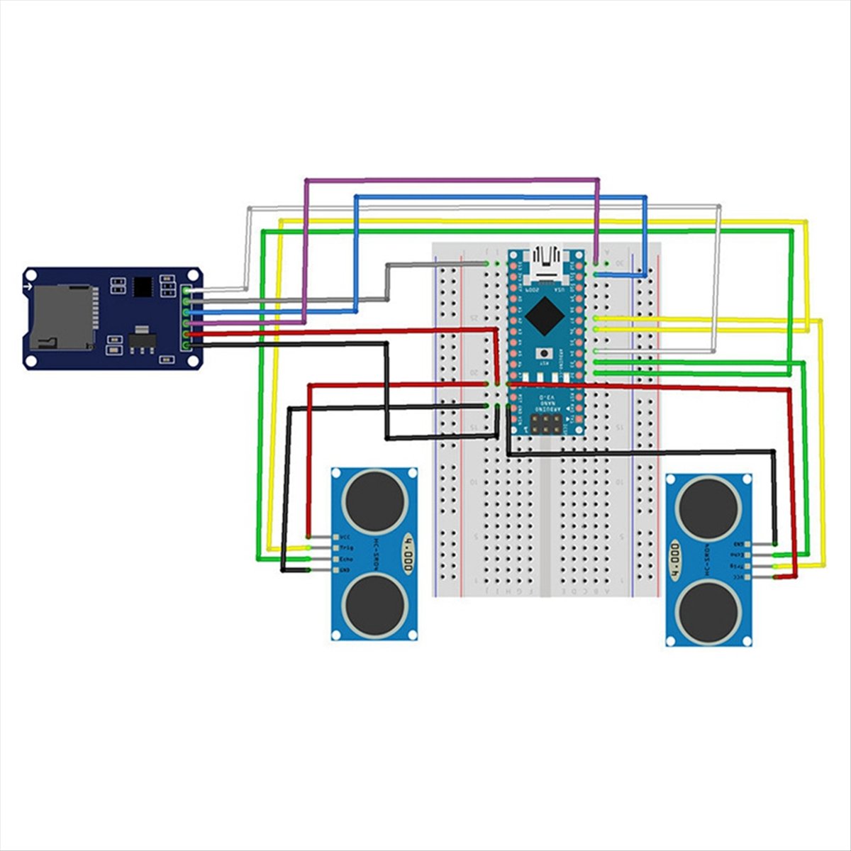وحدة قياس المسافة بالموجات فوق - مراجعة Ultrasonic Distance Sensor وسعره