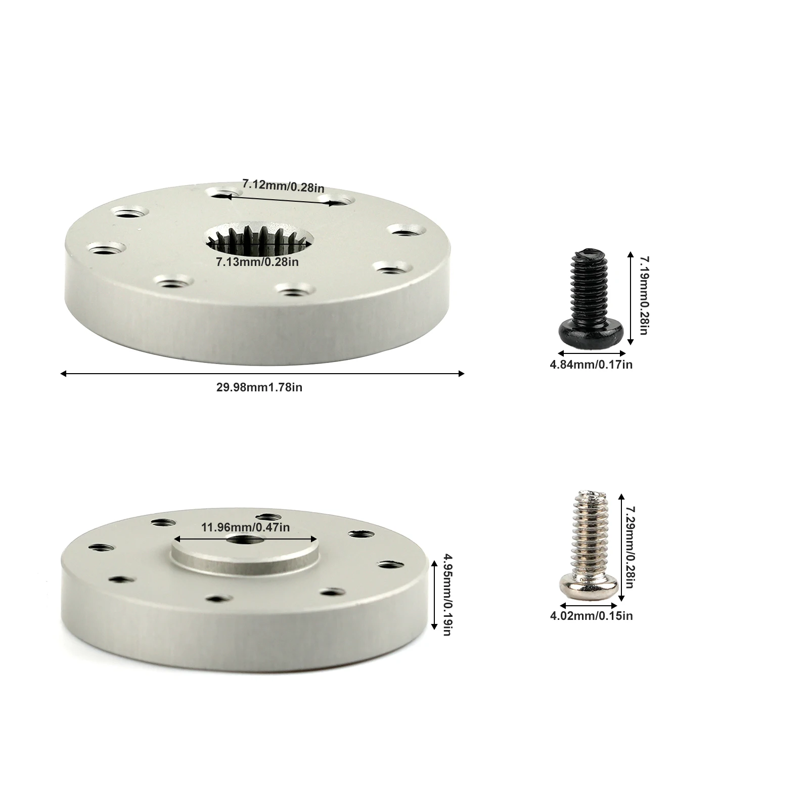 18T معيار جولة سيرفو قوس معدني - مراجعة Servo Bracket وسعره