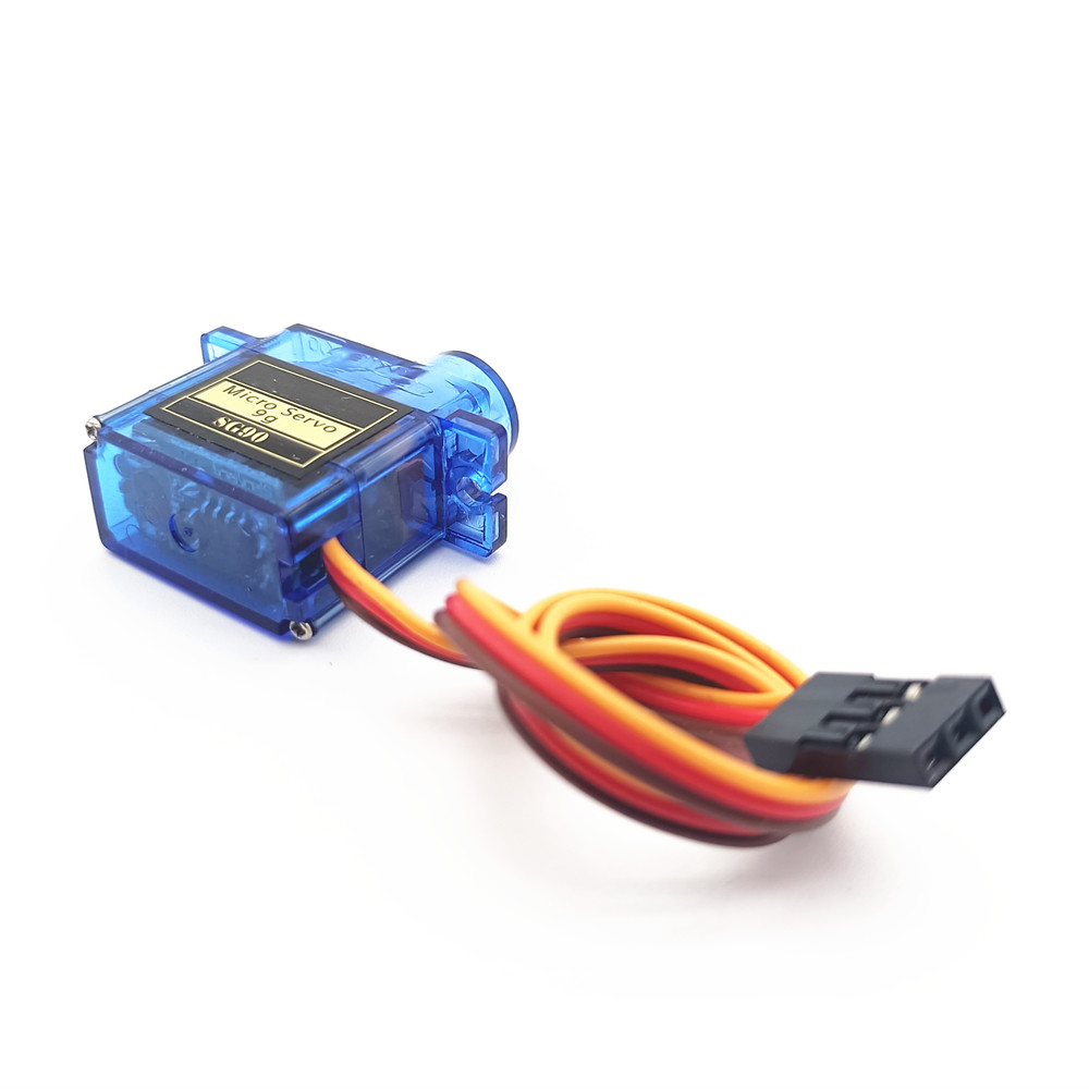1/2/5/10 قطع محرك سيرفو SG90 ص - مراجعة Micro Servo وسعره