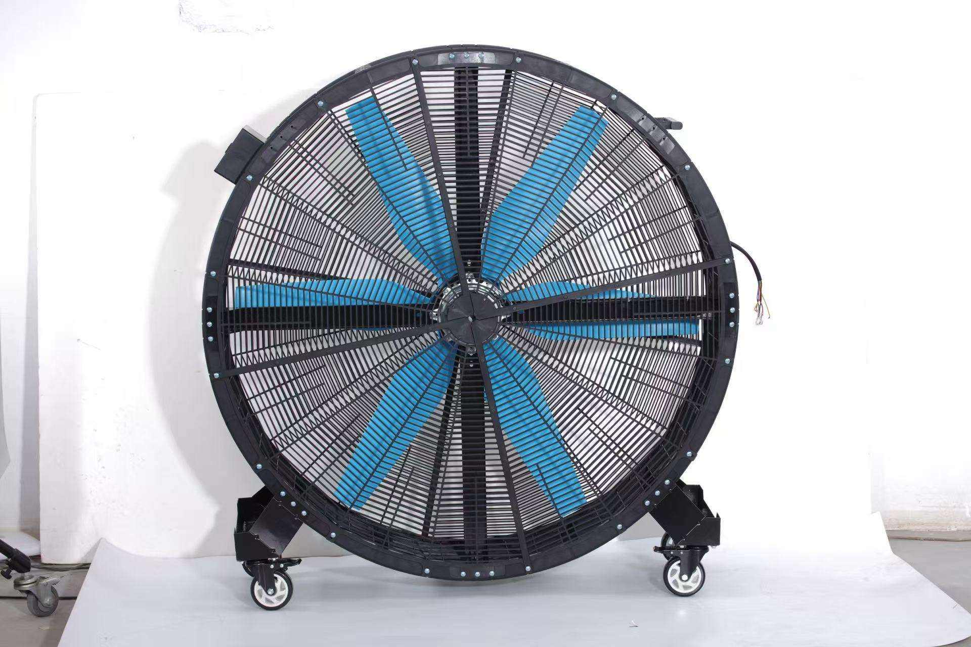 مروحة صناعية كبيرة عالية التدف - مراجعة Caster Wheel وسعره