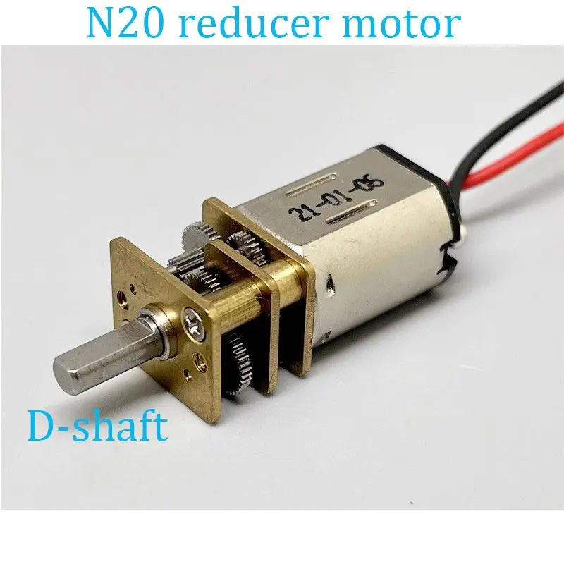N20 تيار مستمر 3 فولت 18 دورة  - مراجعة Geared Motor وسعره