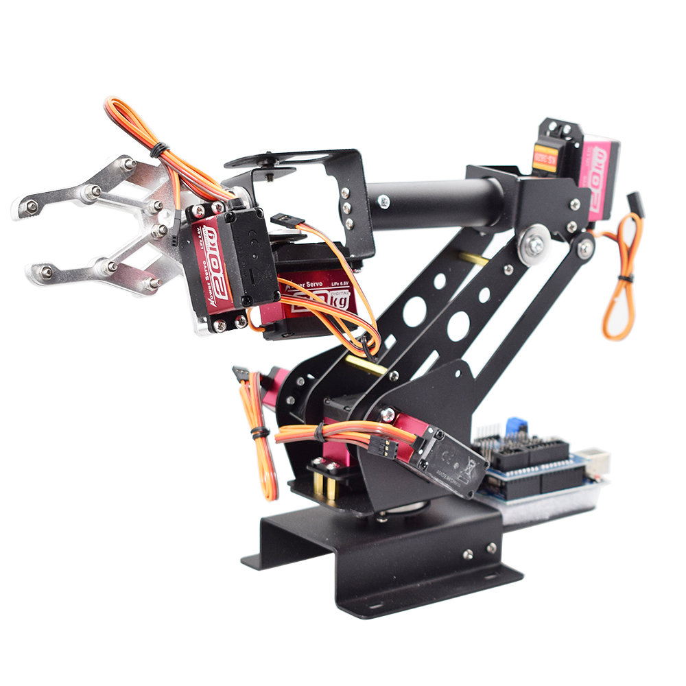 ذراع روبوتية بـ 6 درجات حرية م - مراجعة Arduino Robot وسعره