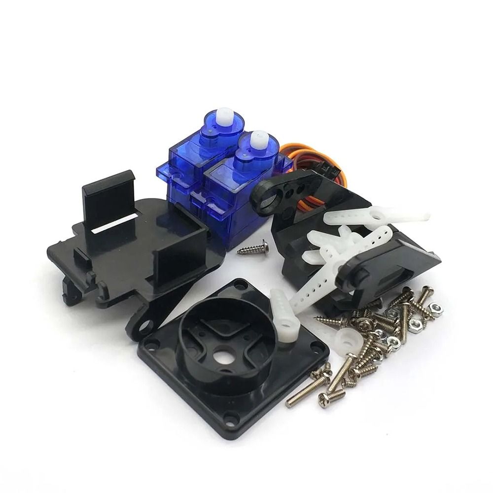 مجموعة قطع غيار طائرات التحكم  - مراجعة Servo Pan Tilt وسعره