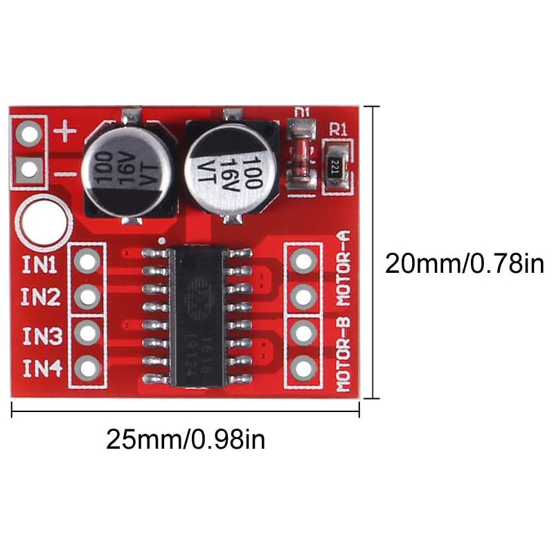 10 قطعة L298N وحدة تشغيل محرك  - مراجعة L298N Module وسعره