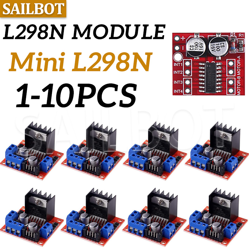 1/5/10 قطعة L298N موتور تيار م - مراجعة L298N Module وسعره