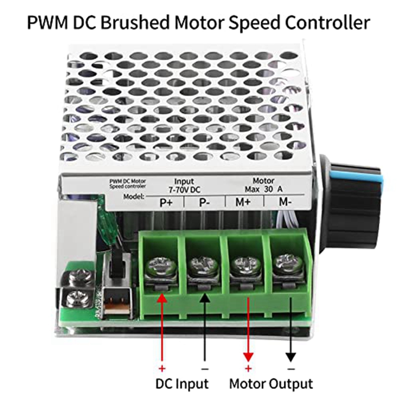 وحدة تحكم في سرعة محرك التيار  - مراجعة Dc Motor 12V وسعره