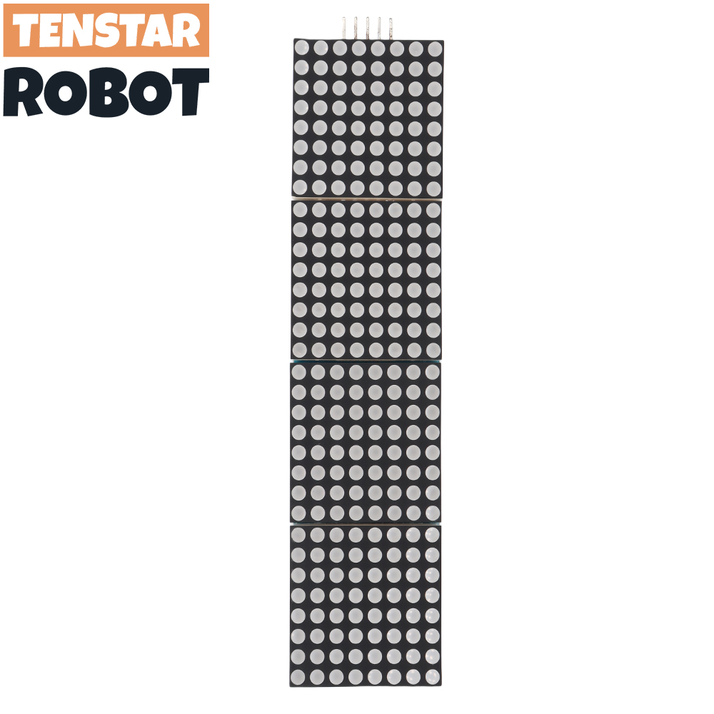 وحدة تحكم دقيقة MAX7219 Dot Ma - مراجعة Line Follower Robot وسعره