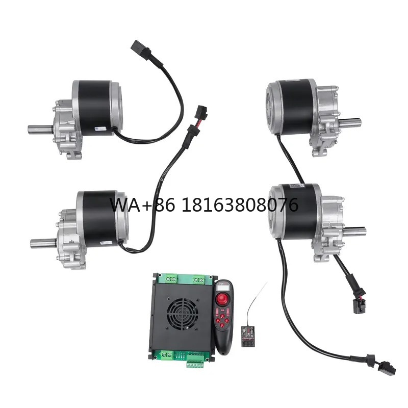 مجموعة محرك تروس بفرشاة 4WD بق - مراجعة Geared Motor وسعره