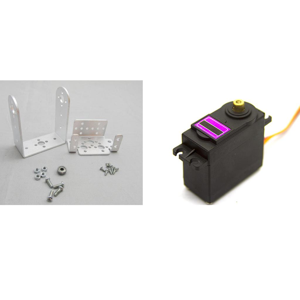 مجموعة روبوتية محسنة للتحكم با - مراجعة Servo Pan Tilt وسعره
