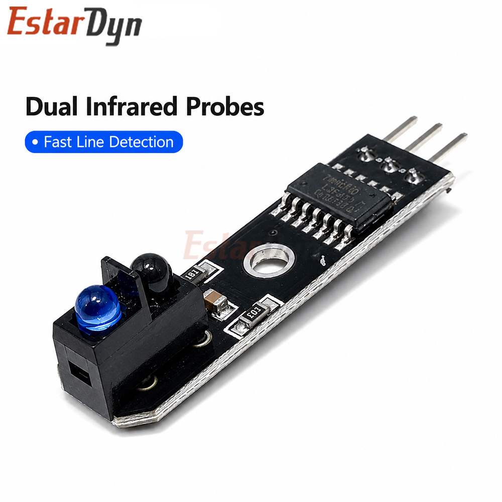 مستشعر تتبع الخط بالأشعة تحت ا - مراجعة Infrared Obstacle Sensor وسعره