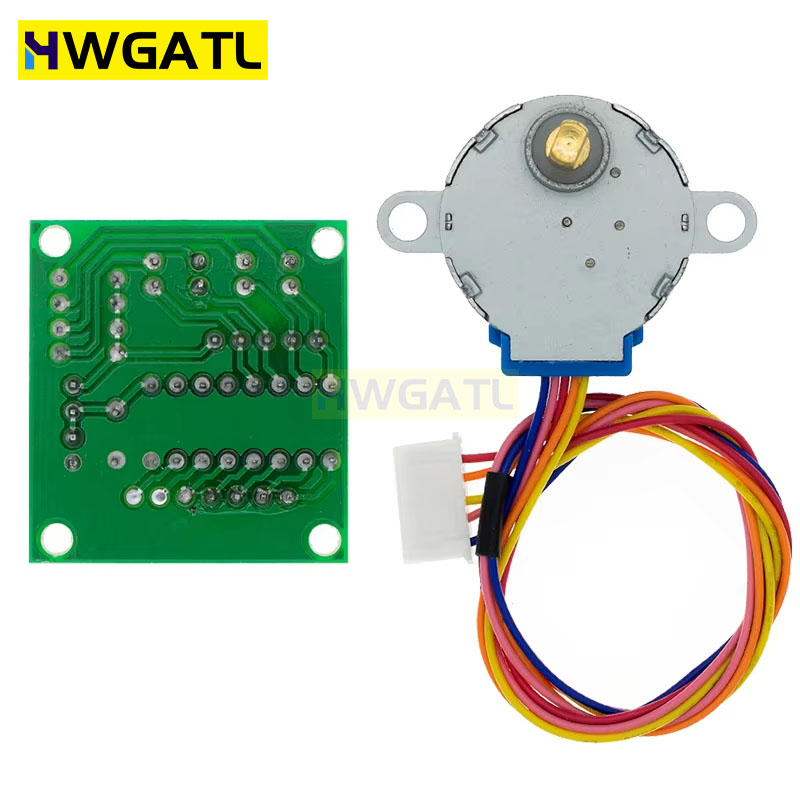 HWGATL 5 فولت 4-Phase 28BYJ-48 - مراجعة Uln2003 Driver وسعره