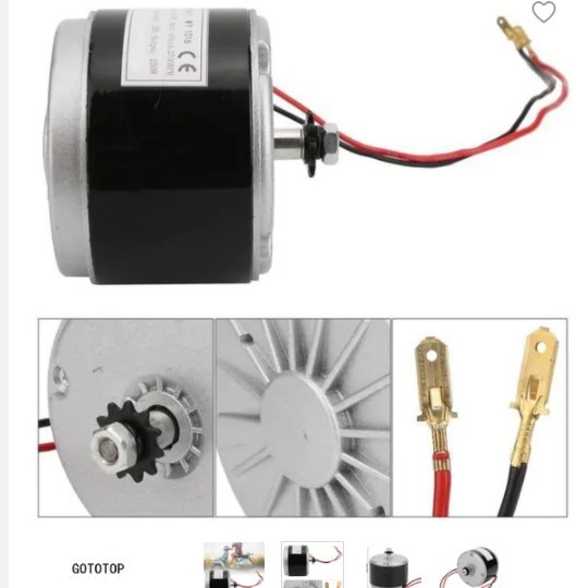 محرك تيار مستمر عالي السرعة MY - مراجعة Dc Motor 12V وسعره