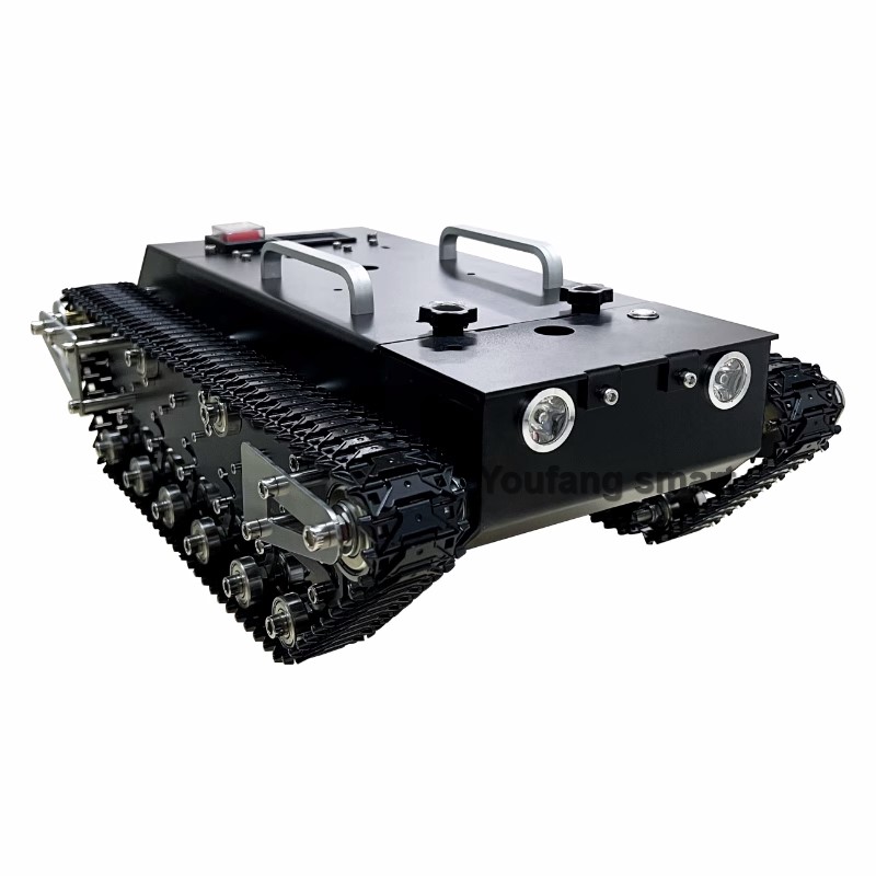 30 كجم تحميل دبابة مع جهاز للت - مراجعة Tracked Robot Chassis وسعره