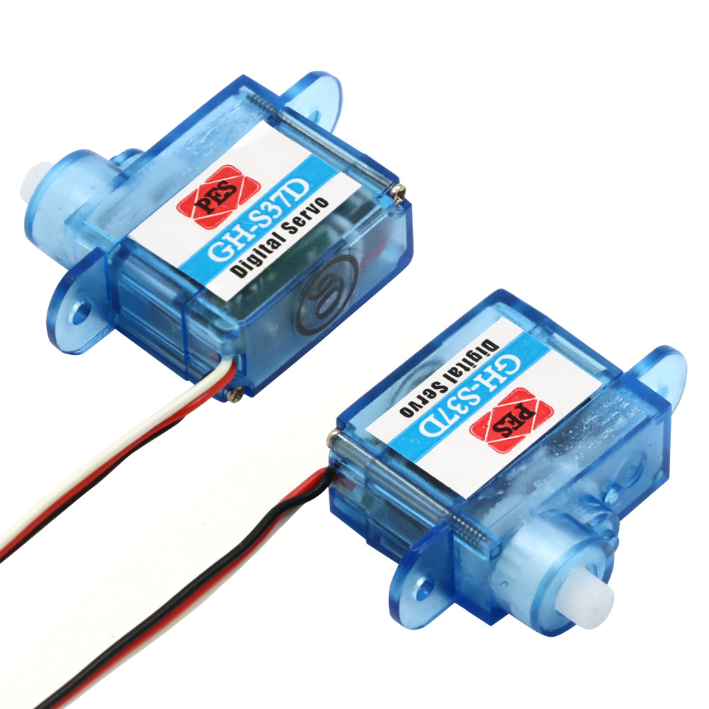 5/10 قطع من السيرفو الرقمي الص - مراجعة Micro Servo وسعره