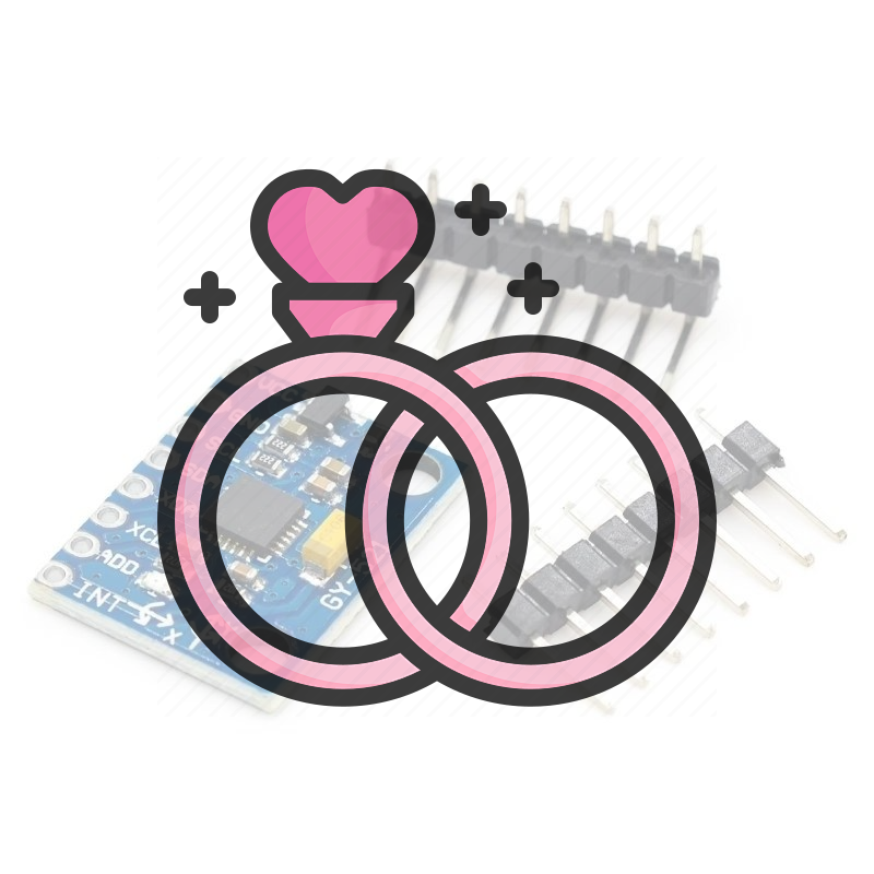 مجموعة واحدة MPU6050 GY-521 مس - مراجعة Accelerometer Mpu6050 وسعره