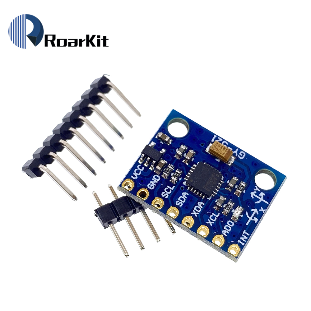 IIC I2C GY-521 MPU-6050 MPU605 - مراجعة Accelerometer Mpu6050 وسعره