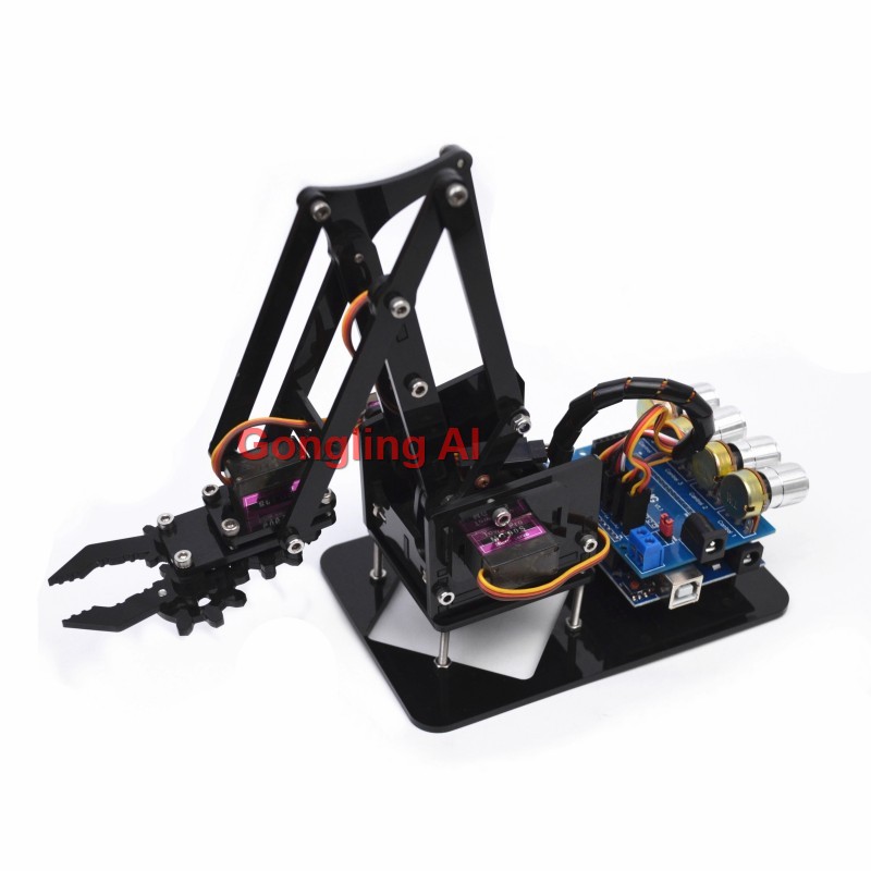 ذراع روبوت ميكانيكي STEM بـ 4  - مراجعة Arduino Robot وسعره