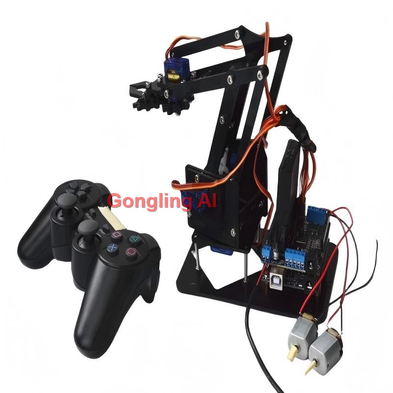 ذراع روبوت ميكانيكي STEM بـ 4  - مراجعة Arduino Robot وسعره