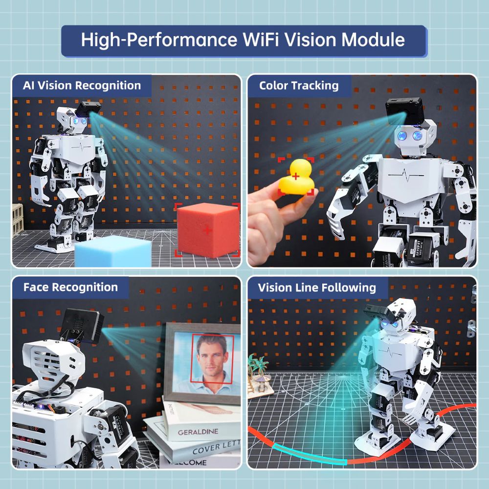 روبوت هيومنويد ذكي متعدد الوظا - مراجعة Robotics Kit وسعره