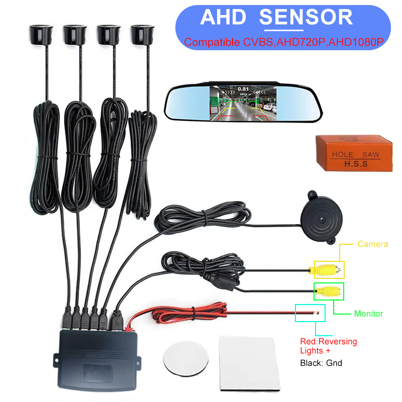 مستشعر ركن السيارة بتقنية CVBS - مراجعة Infrared Obstacle Sensor وسعره