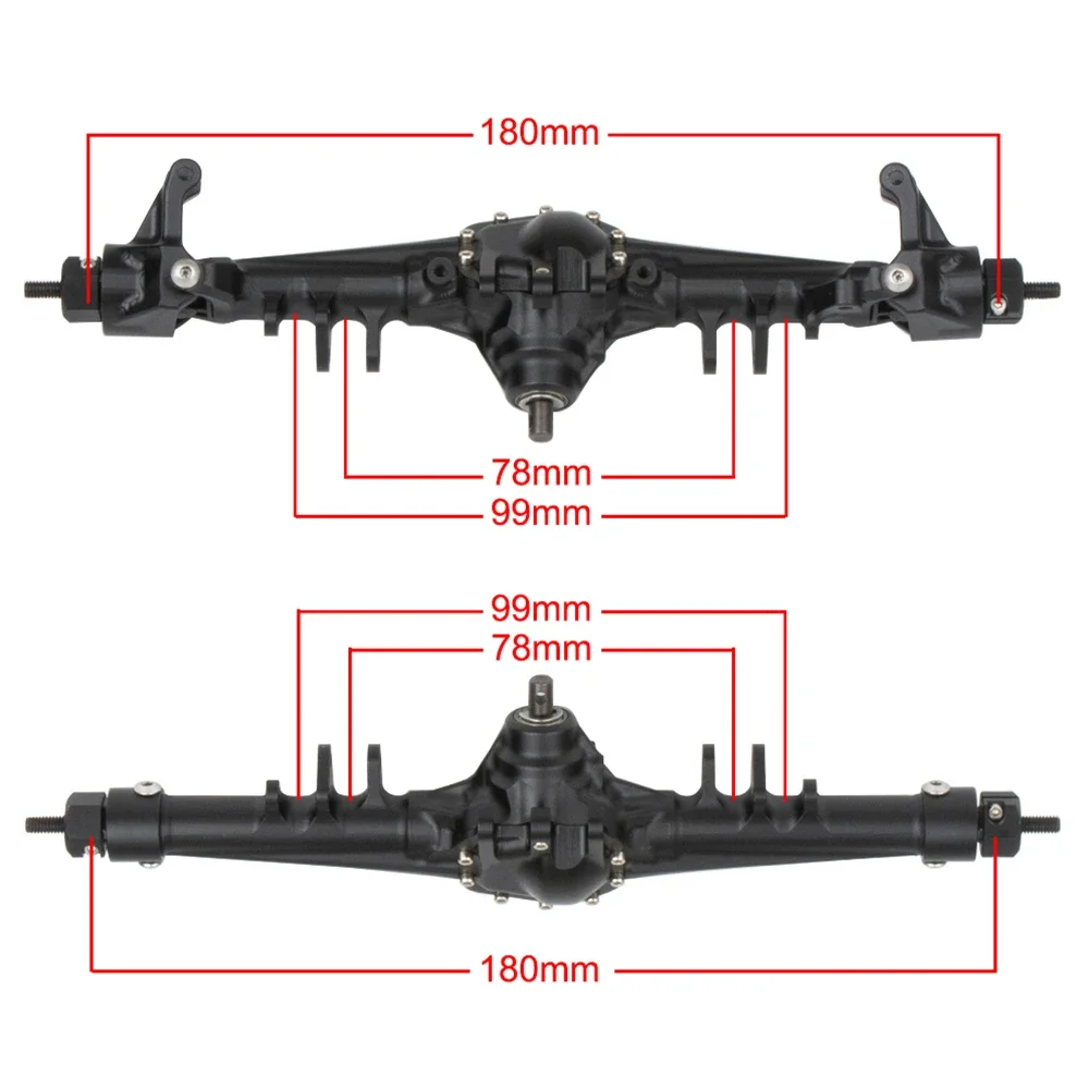 المحور الخلفي الأمامي المتكامل - مراجعة Servo Bracket وسعره