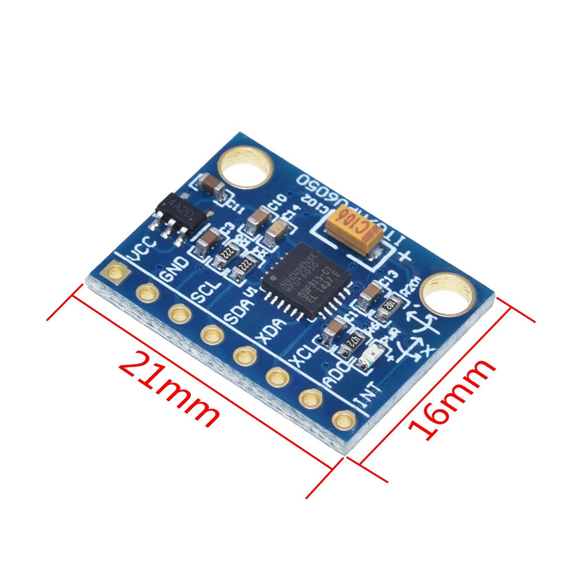 GY-521 MPU-6050 MPU6050 وحدة 3 - مراجعة Accelerometer Mpu6050 وسعره