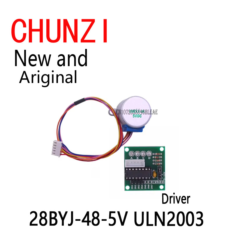محرك متدرج رباعي الأطوار + لوح - مراجعة Uln2003 Driver وسعره